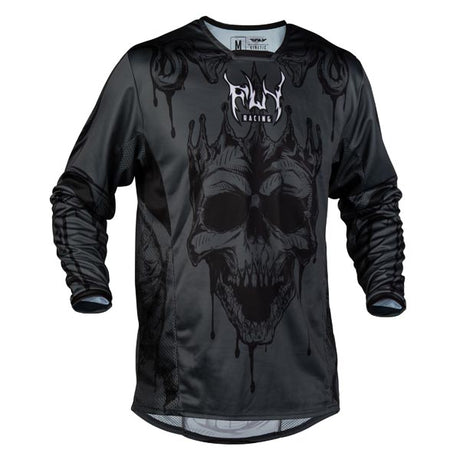 Fly Racing Kinetic Dark Series Jersey Grey/Black 2XL Men's - Driven Powersports