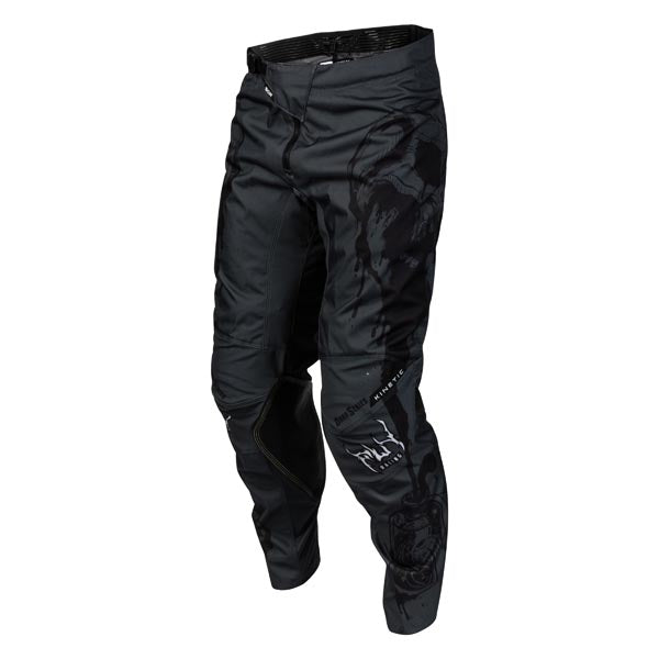 Fly Racing Kinetic Dark Series Pants Grey/Black 42 Men's - Driven Powersports