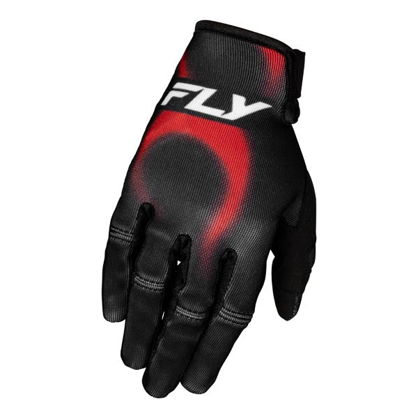 Fly Racing Kinetic Torch Gloves Black/Red/White Youth Small Youth - Driven Powersports