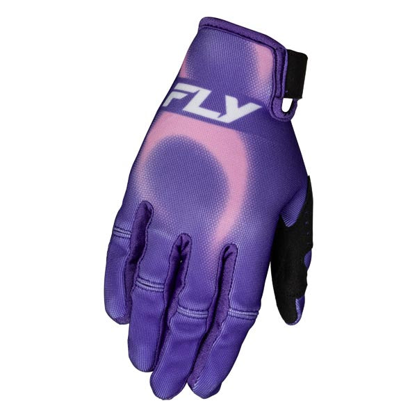 Fly Racing Kinetic Torch Gloves Purple/Pink Youth Small Youth - Driven Powersports