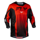 Fly Racing Kinetic Fade Jersey Black/Red/White 2XL Men's - Driven Powersports
