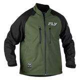 Fly Racing Patrol Soft Shell Jacket Forest Green/Black 3XL Men's - Driven Powersports