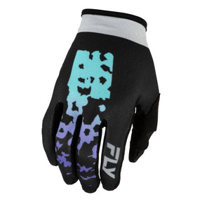 Fly Racing Lite Flake Gloves Black/Grey/Multi XS Men's - Driven Powersports