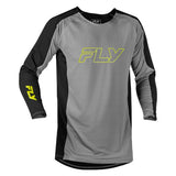 Fly Racing Elite Patrol Jersey Grey/Black/High-Visibilty 2XL Men's - Driven Powersports