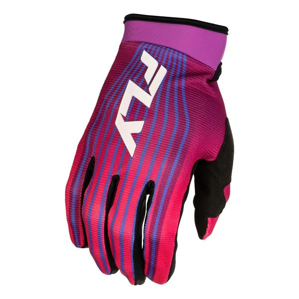 Fly Racing Womens F-16 Lift Gloves Pink/Purple/White 2XL Women's - Driven Powersports