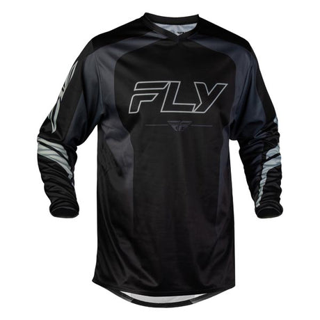 Fly Racing F-16 Raze Jersey Black/Grey 5XL Men's - Driven Powersports