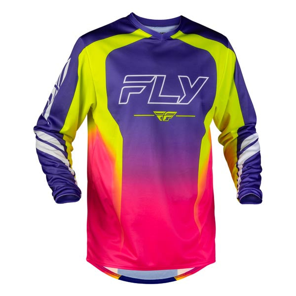 Fly Racing F-16 Raze Jersey Purple/Red/Yellow 3XL Men's - Driven Powersports