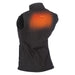 MOBILE WARMING HEATED VEST DUAL POWER WOM Black XL - Driven Powersports