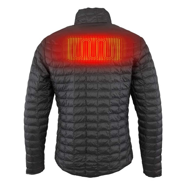 MOBILE WARMING HEATED JACKET BACKCOUNTRY MEN Black SM - Driven Powersports
