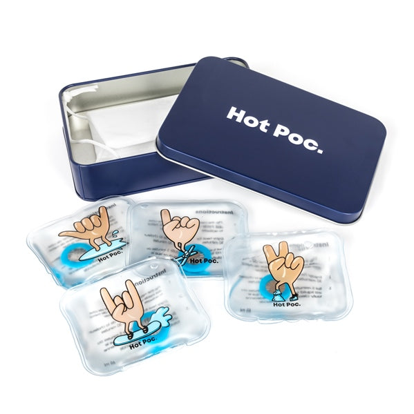 HOT POC HAND WARMER 4 PCS W/ SILI DISC HOTPOC (HP-4PCS-SHSS-PLUS) - Driven Powersports