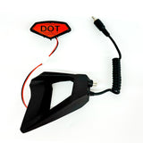 LJE Blizzard Buster Light for Mission Helmet Red - Driven Powersports