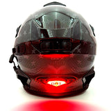 LJE Blizzard Buster Light for Mission Helmet Red - Driven Powersports