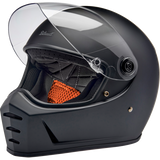 BILTWELL LANE SPLITTER ECE 22.06 Flat Black Front - Driven Powersports