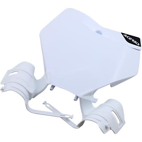 ACERBIS PLATE FRT # KTM White 20 Front - Driven Powersports