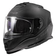LS2 Assault Full-Face Helmet Solid Color Black SM - Driven Powersports