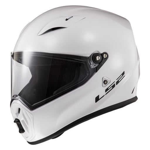 LS2 HELM STREET FIGHTER METAL White SM - Driven Powersports