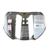 LS2 Shield for Valiant II Helmet Anti-fog/Anti-scratch/Single Blue - Driven Powersports