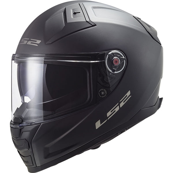 LS2 Citation II Full-Face Helmet Solid Matte Black 2XL - Driven Powersports