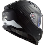 LS2 Citation II Full-Face Helmet Splitter Matte Black/White XS - Driven Powersports