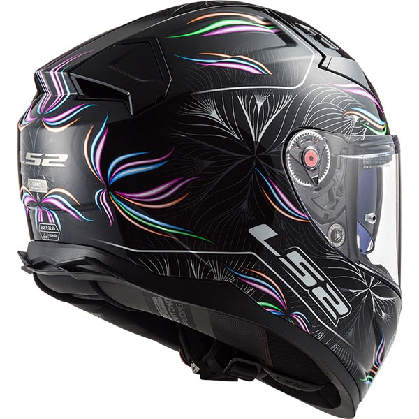LS2 Citation II Full-Face Helmet Tropical Black/White SM - Driven Powersports