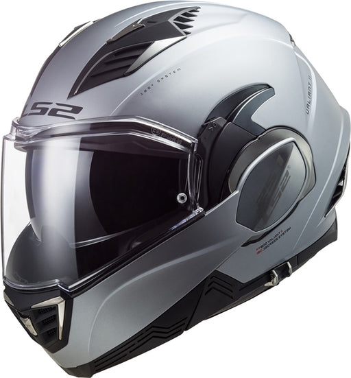 LS2 HELM VALIANT II SPECIAL Matte Silver XS - Driven Powersports