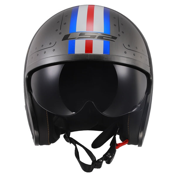 LS2 Spitfire Open-Face Helmet Spark MD - Driven Powersports
