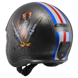 LS2 Spitfire Open-Face Helmet Spark MD - Driven Powersports