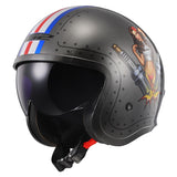 LS2 Spitfire Open-Face Helmet Spark MD - Driven Powersports