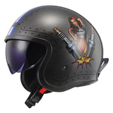 LS2 Spitfire Open-Face Helmet Spark MD - Driven Powersports