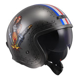 LS2 Spitfire Open-Face Helmet Spark MD - Driven Powersports