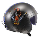 LS2 Spitfire Open-Face Helmet Spark MD - Driven Powersports
