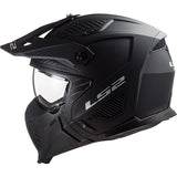 LS2 Drifter Open-Face Helmet Solid Matte Black 2XL - Driven Powersports
