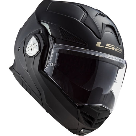 LS2 Advant X Modular Helmet Solid Matte Black XL - Driven Powersports
