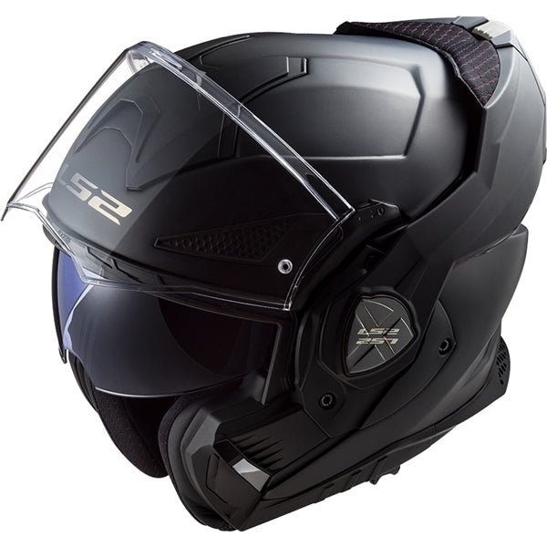 LS2 Advant X Modular Helmet Solid Matte Black XL - Driven Powersports