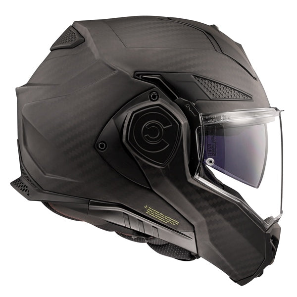 LS2 Advant X Modular Helmet Carbone Matte Black SM - Driven Powersports