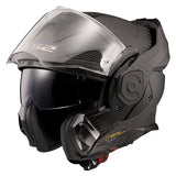 LS2 Advant X Modular Helmet Carbone Matte Black SM - Driven Powersports