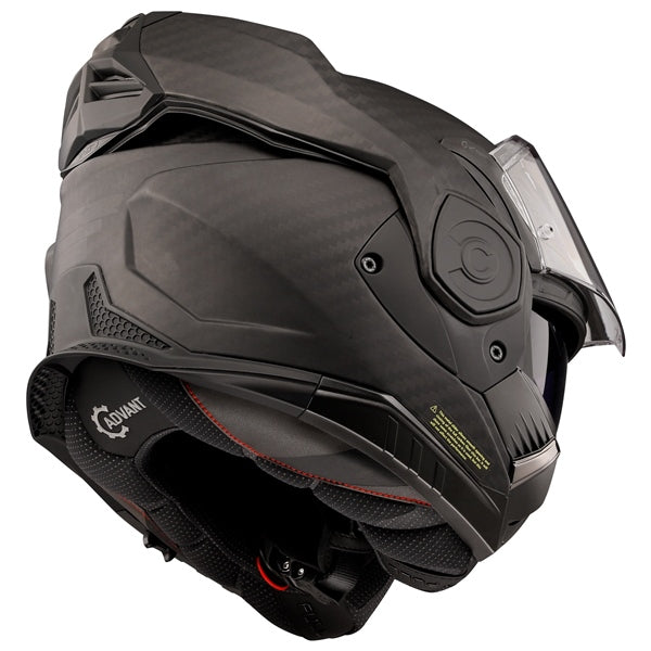 LS2 Advant X Modular Helmet Carbone Matte Black SM - Driven Powersports