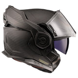 LS2 Advant X Modular Helmet Carbone Matte Black SM - Driven Powersports
