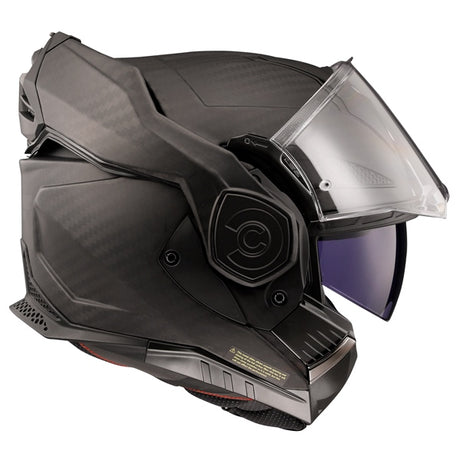LS2 Advant X Modular Helmet Carbone Matte Black SM - Driven Powersports