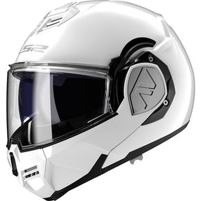 LS2 Advant Modular Helmet Solid White 2XL - Driven Powersports
