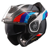LS2 Advant Modular Helmet Sport Black/Blue/Red 2XL - Driven Powersports