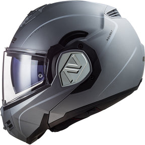 LS2 Advant Modular Helmet Special Matte Silver 2XL - Driven Powersports