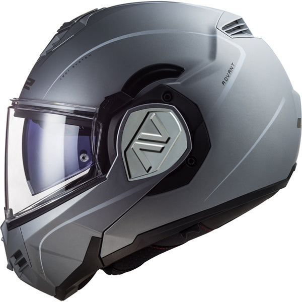 LS2 Advant Modular Helmet Special Matte Silver 2XL - Driven Powersports
