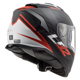 LS2 Assault Full-Face Helmet Nerve Matte Black/Red SM - Driven Powersports