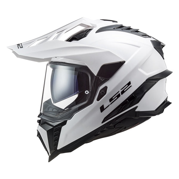 LS2 HELM EXPLORER SOLID White XS - Driven Powersports
