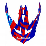 LS2 Peak for Subverter Helmet Solid Red/Blue - Driven Powersports