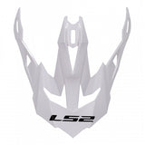 LS2 Peak for Subverter Helmet Solid White - Driven Powersports