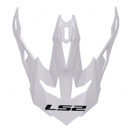 LS2 Peak for Subverter Helmet Solid White - Driven Powersports