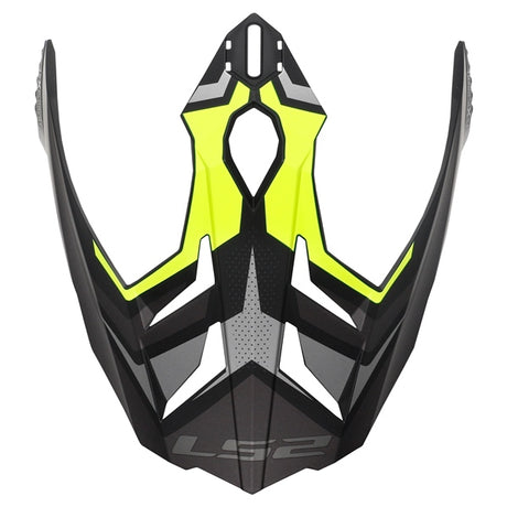 LS2 Peak for Explorer Helmet Focus Yellow - Driven Powersports