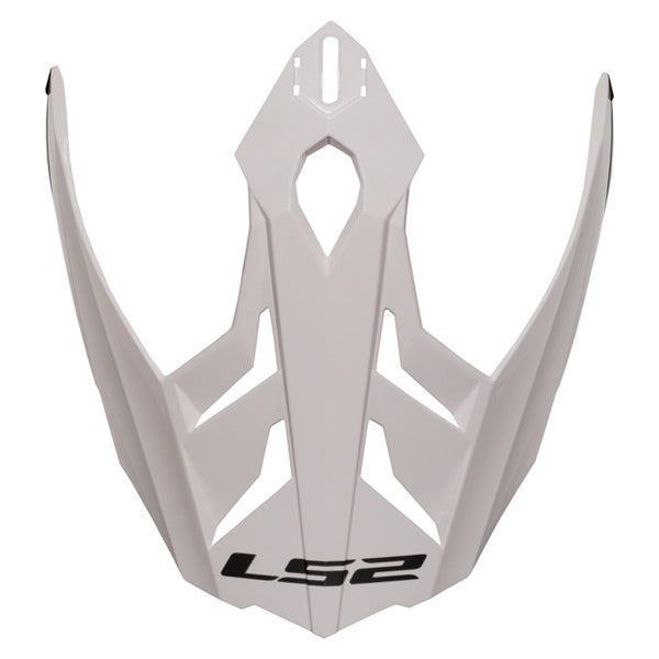 LS2 Peak for Explorer Helmet Solid White - Driven Powersports